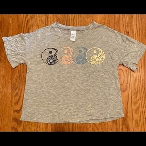 Nordstrom Girls “Yin Yang” Cropped T-Shirt